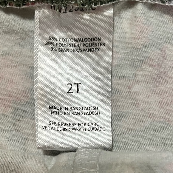 Little Lass, Vintage Floral Pink/Green 3 piece outfit set, size 2T - Picture 8 of 8